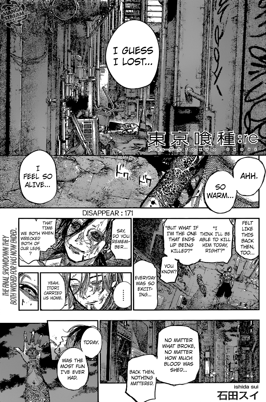 Tokyo Ghoul:re Chapter 171 1